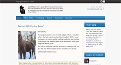 Desktop Screenshot of beckysgift.org